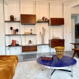 Modular bookshelf George Nelson & Associates OMNI system