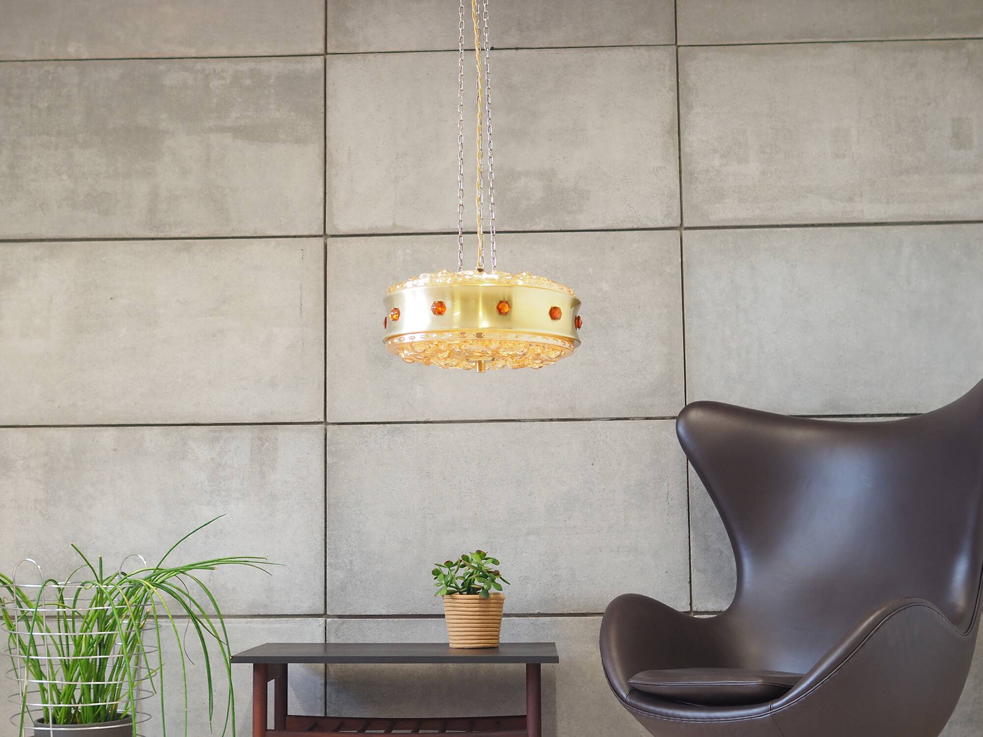 Pendant lamp, Danish design, 1980s, production: Denmark