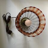 Brass foot tulip lamp