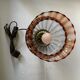 Lampe tulipe pied laiton