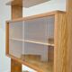 High sideboard, wooden display cabinet by Frantisek Jirak – 1960