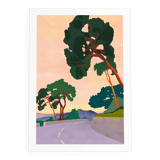 The heights of Nice - Art print (A3)