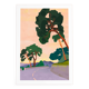 Les hauteurs de Nice - Tirage d'art (A3)