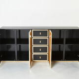 Italian cork and brass sideboard 1770s