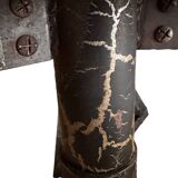 Vintage ceramic coffee table by Vallauris – floral and flat top