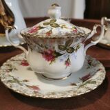 Vintage tea set in chodziez porcelain