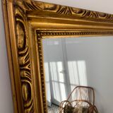 Old beveled mirror 159x99cm