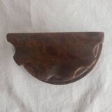 Genuine Red Alabaster Marble Italian Bookend Column Shaped Pair