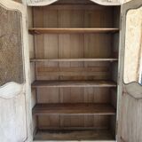 Louis XV style wardrobe washed