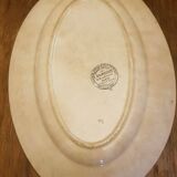 Oval dish in Iron Earth Emile Bourgeois