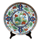 Vintage decorative porcelain plate, Japan