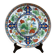 Vintage decorative porcelain plate, Japan