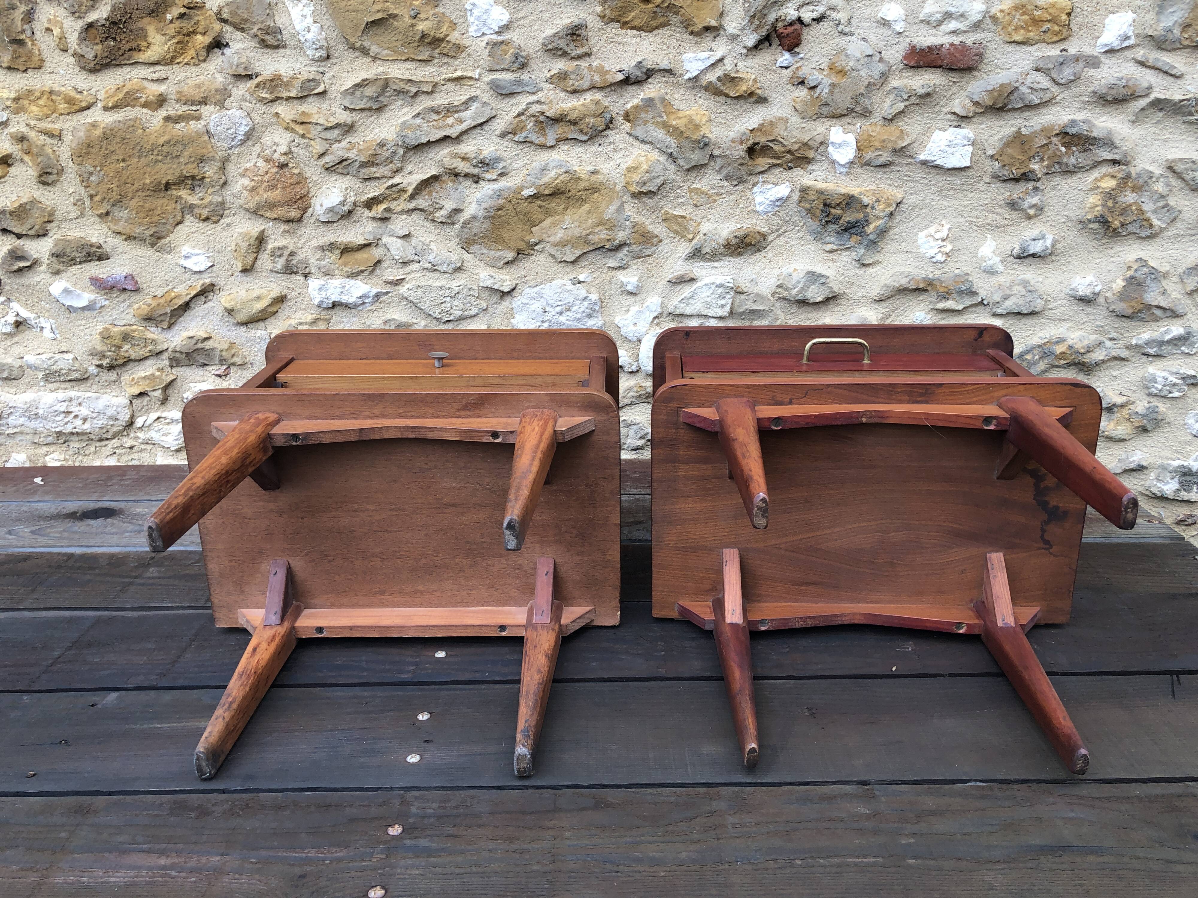 Pair of vintage bedsides 60