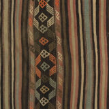 Tapis kilim anatolien fait à la main 251 cm x 152 cm