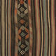 Anatolian handmade kilim rug 251 cm x 152 cm