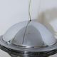 Vintage 'Vog' hanging steel lamp design by AZ Pavia, ITALY 1970s