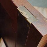 Parisian buffet in Louis XVI style – Mahogany and gilded brass – Marble top –