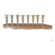 Set de verres cristal Art déco gravé (32 pieces) de 4 tailles