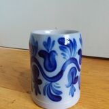 Mug tasse chope en grès au sel d’Alsace