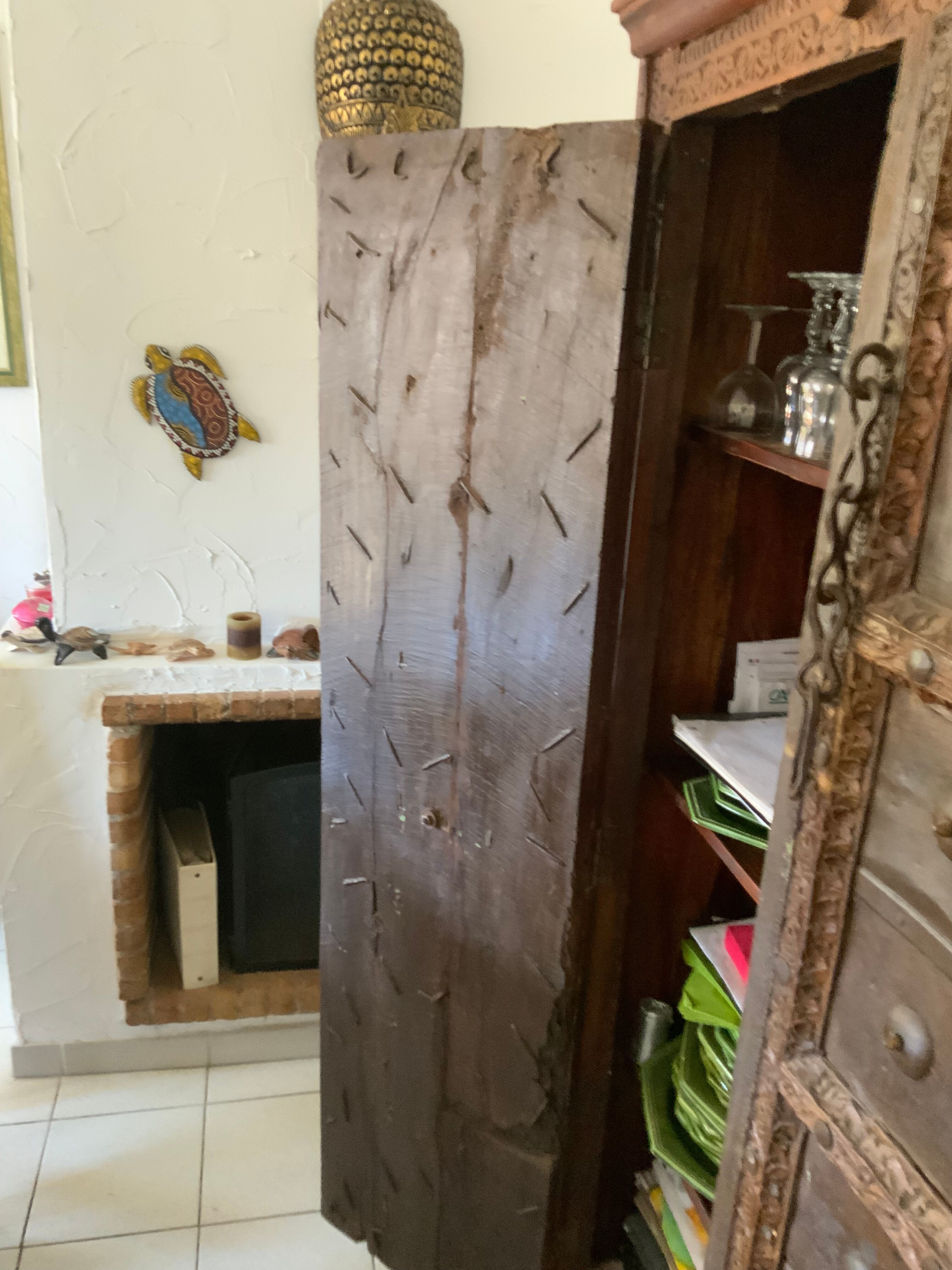 Dining room cabinet, Pakistani indow.