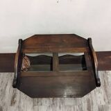 Antique table with a system