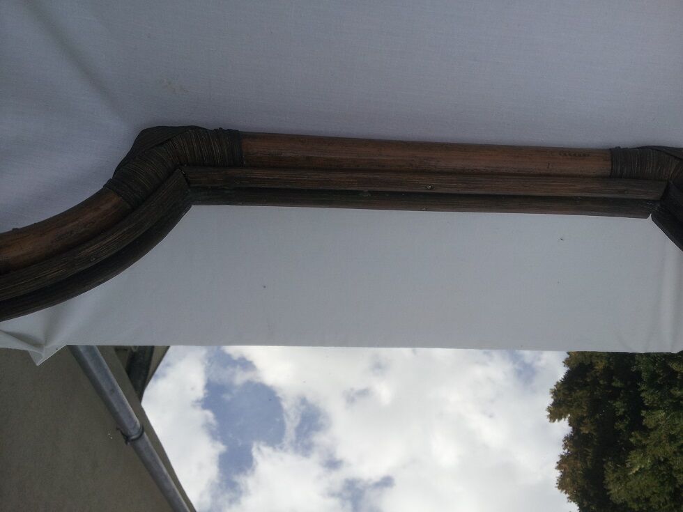 Octagonal mirror 53 x 39 cm