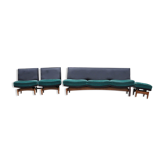 Canapé et fauteuils danois du milieu du siècle, années 1960
