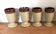 Set of 4 mazagran sandstone mugs
