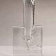 'L'ultimatum' vase in glass