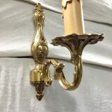 Applique 1 lumière style Louis XV