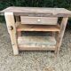 Solid wood table
