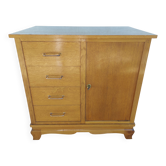 commode mixte, tiroirs et placard