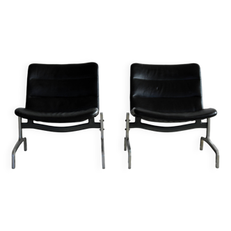 Fauteuils vintage | jörgen kastholm | série 8000 | conception