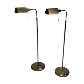 Paire de lampadaires, années 1960