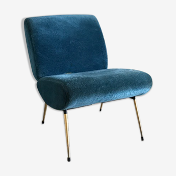 Fauteuil Pelfran bleu