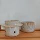 Vintage ceramic butter dish