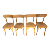 4 bentwood bistro chairs - Baumann style