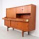 Danish design teak highboard, 1960s