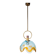 Italian Murano crystal pendant lamp from the 70s