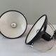 Pair of metal wall lamps 70s
