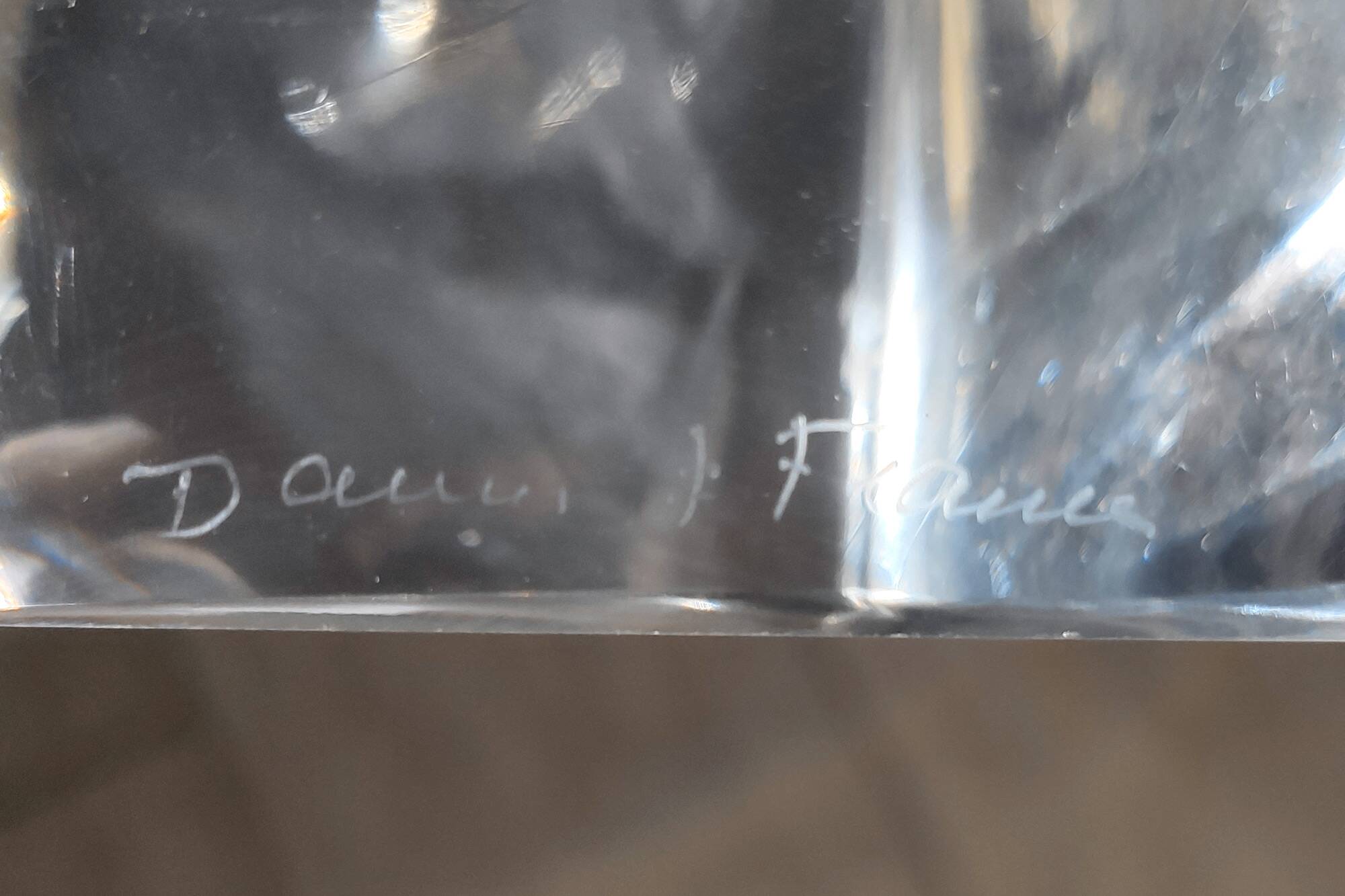 Daum France vase, 1950s/1960s