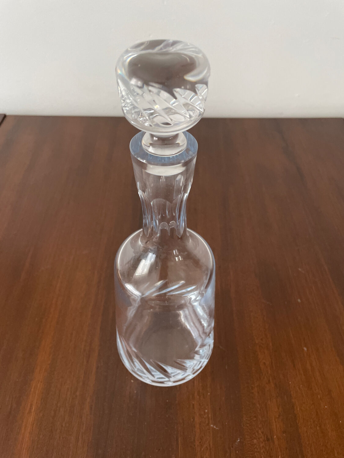 Antique crystal decanter