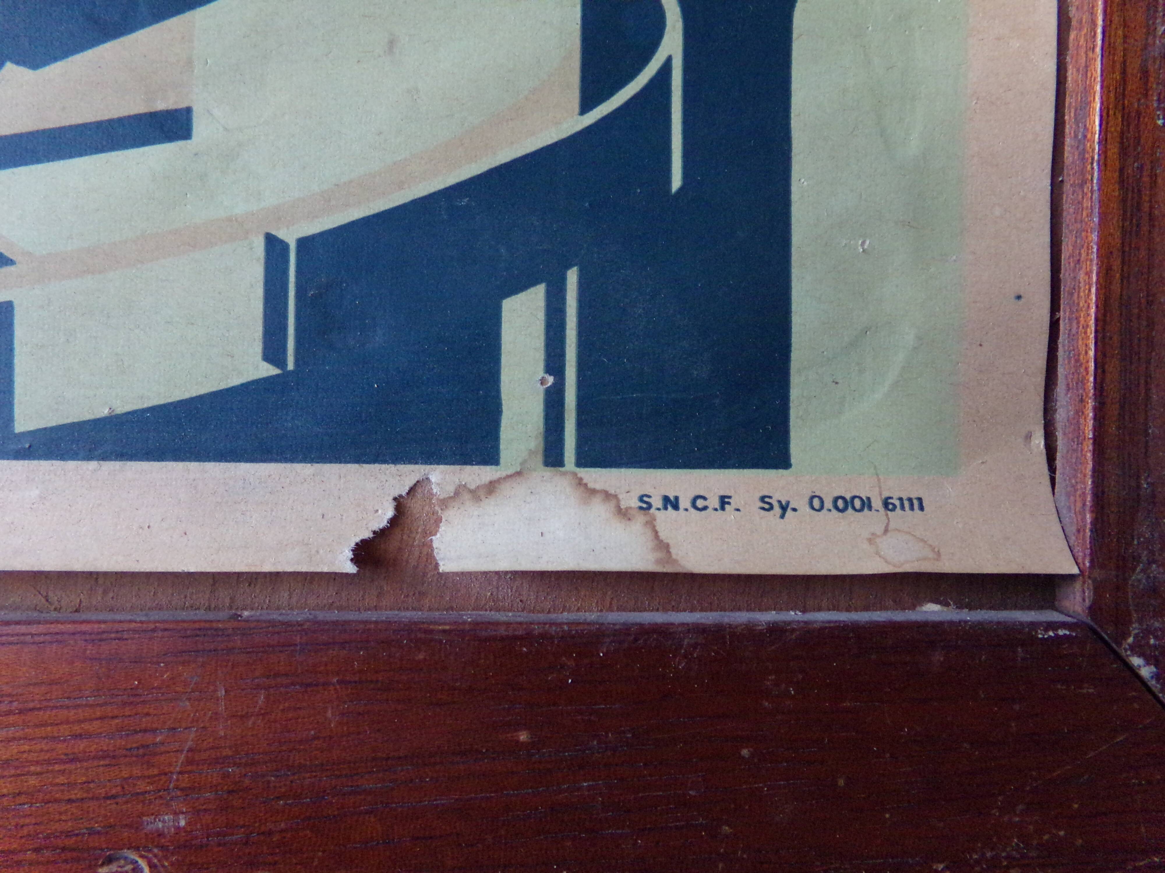 Educational poster 60s