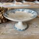 Compote dish, footed bowl in Printania ironstone.