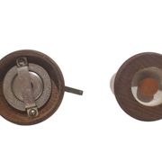 Teak salt shaker and pepper mill, Laurids Lonborg, Denmark, 1960s.