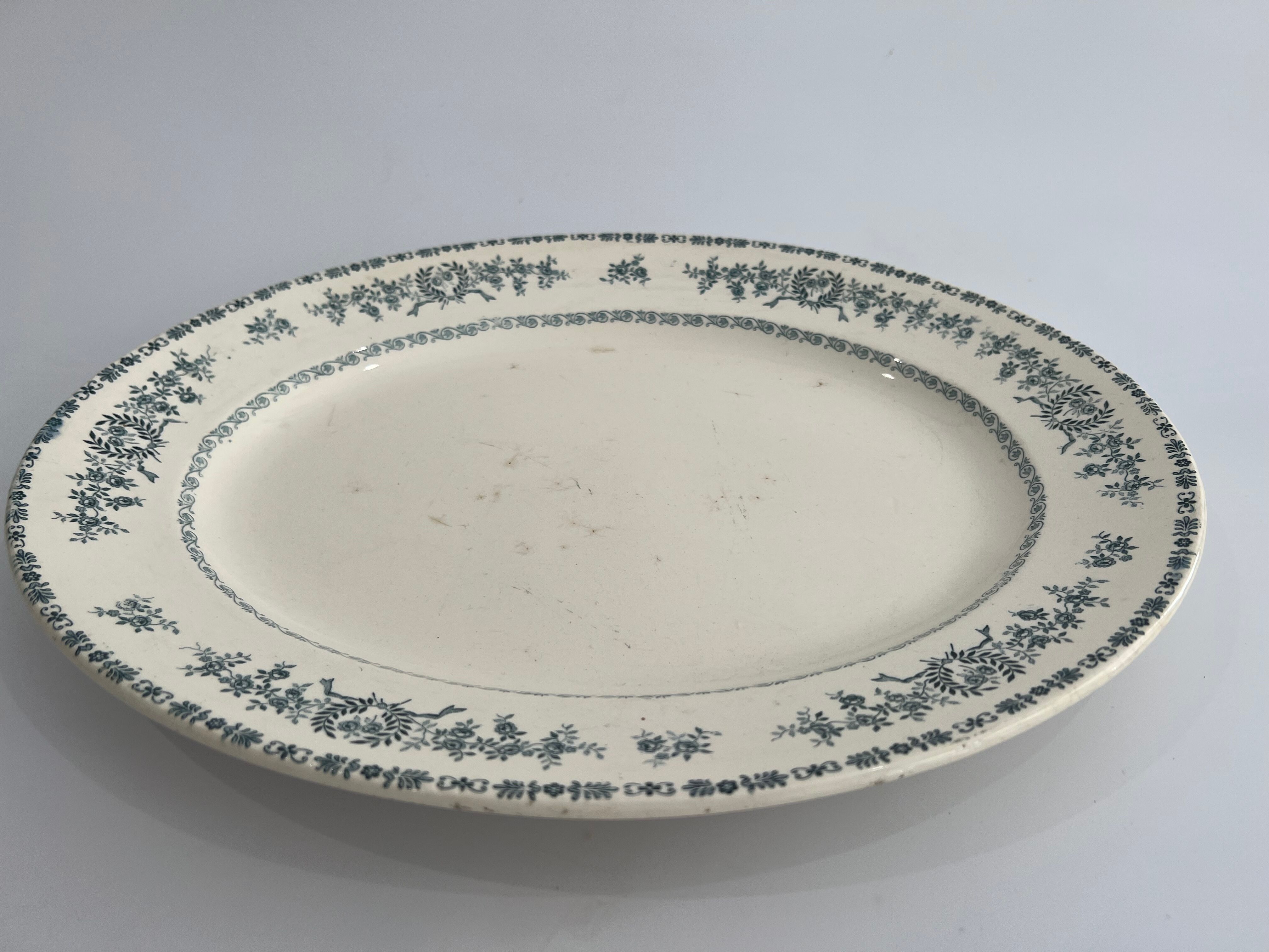 Oval dish early 1900