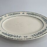 Plat oval début 1900