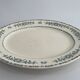 Plat oval début 1900