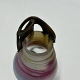 Miniature blown glass vase, Vasile Tubi Vadan, Romania