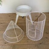 Vintage Rolling Tripod Bird Cage